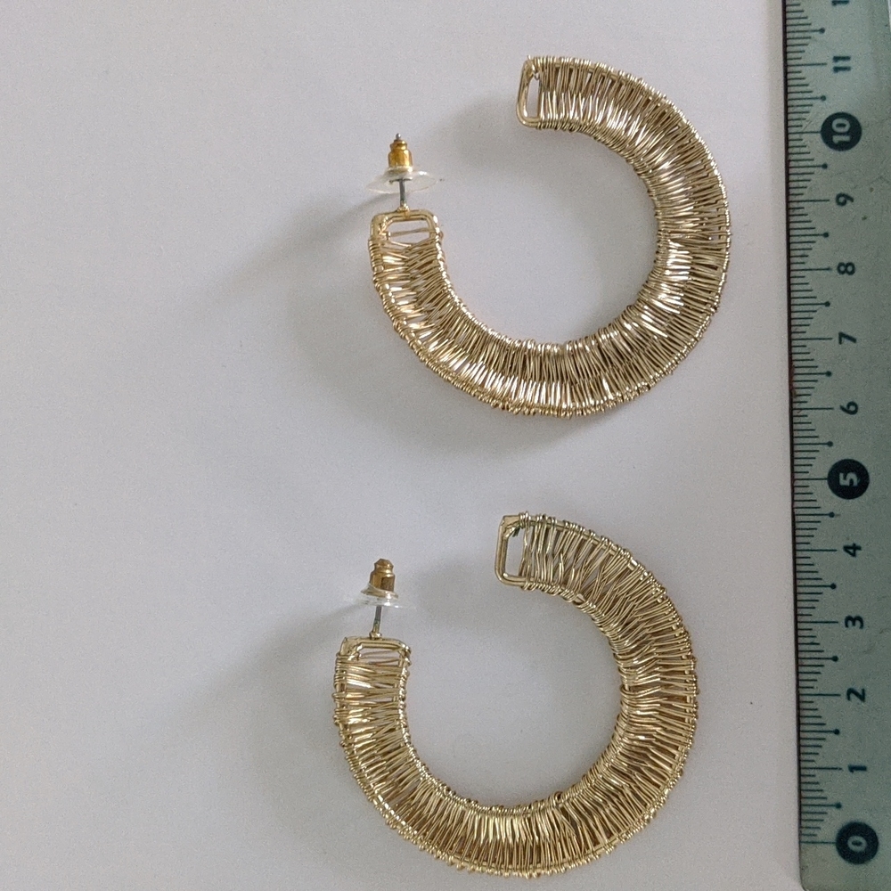 Hoop earrings - Picture 2 of 2